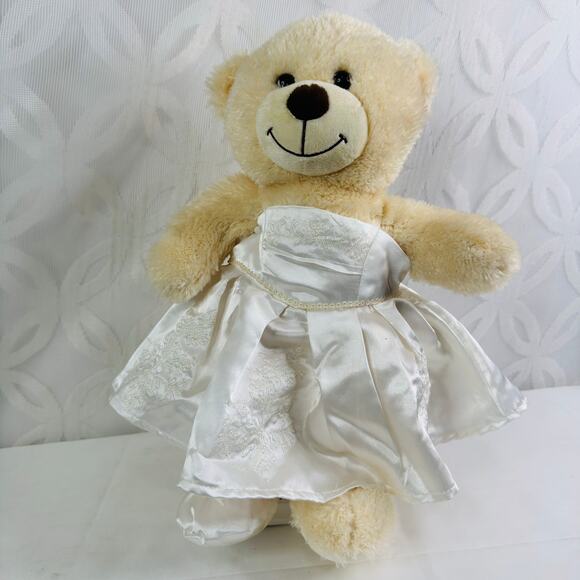 Build a Bear Wedding Bear 17" Stuffed Animal - Picture 7 of 8